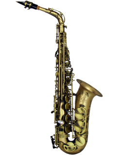 LA Sax Big Lip Series -X- Alto Saxophone - Vintage Matte