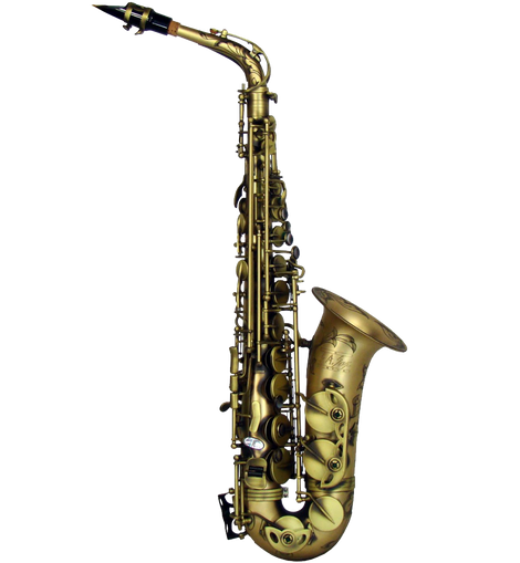 LA Sax Big Lip Series -X- Alto Saxophone - Vintage Matte – Loud M